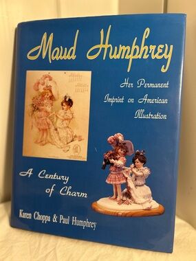 Vintage Maud Humphrey Book A Century of Charm Victorian Art Illustrated 90s book